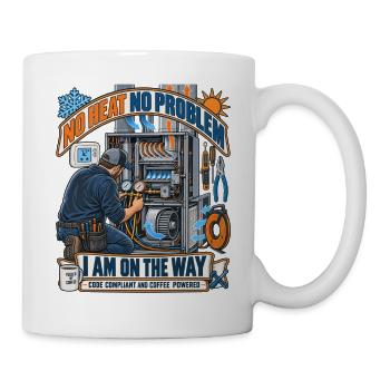 Kein Hitzeproblem Kaffee-Technik - Tasse - Weiß - Rechts