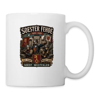  Backprint | SOEST Westfalen historische Soester - Tasse - Weiß - Rechts