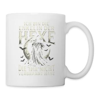 ich Bin die enkelin der Hexe die Ihr Nicht verb - Tasse - Weiß - Rechts