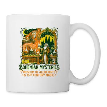 Bohemian Mysteries Museum Of Alchemists And Magic - Tasse - Weiß - Rechts