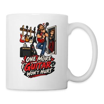 One More Guitar Won’t Hurt - Tasse - Weiß - Rechts