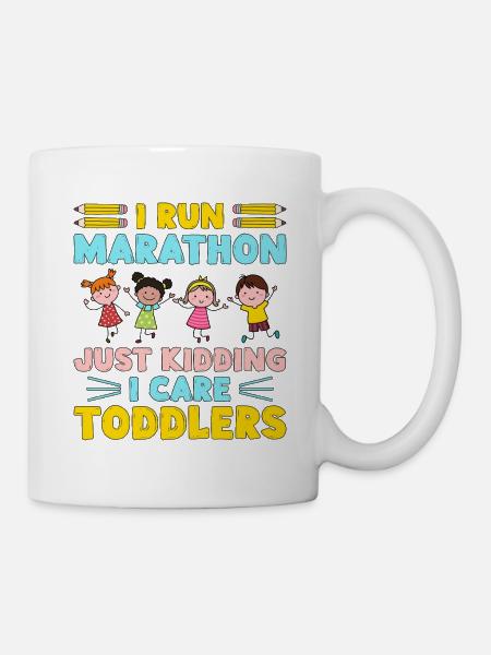 Pre K Teacher Care Toddlers Kindergarten Teacher - Tasse - Weiß