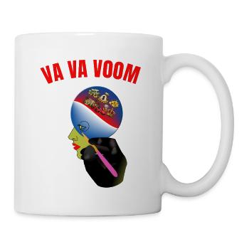 Va Va Voom – Glamour, Geld und Luxusleben - Tasse - Weiß - Rechts