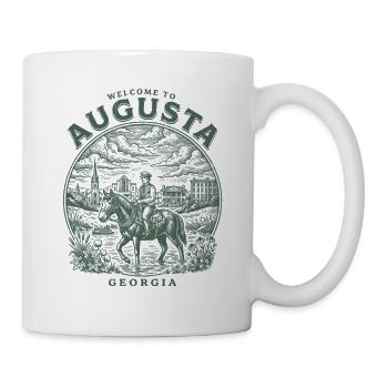 City Welcome To Augusta Georgia Vintage D2034 - Tasse - Weiß - Rechts