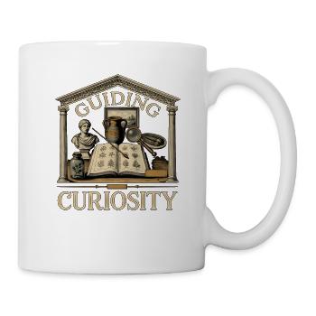 Guiding Curiosity Museum - Tasse - Weiß - Rechts