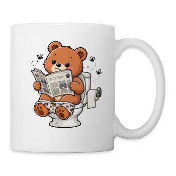 Bärenjunges - Tasse - Weiß - Rechts