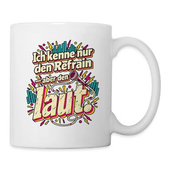 Schlagerfan Schlagerparty Schlagermove Konzert - Tasse - Weiß - Rechts