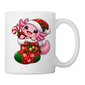Zuckersüßes Weihnachtsmonster - Tasse - Weiß - Rechts