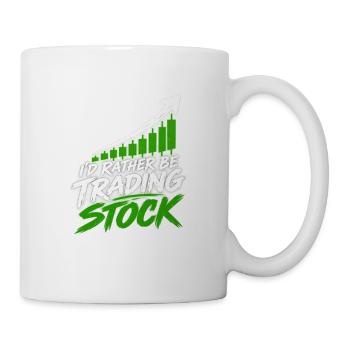 Investor Stock Market Day Trading Trader Broker - Tasse - Weiß - Rechts