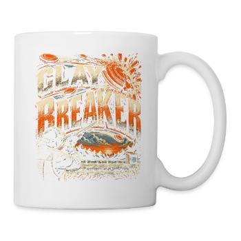 Wurfscheibenschießen Clay Breaker - Tasse - Weiß - Rechts
