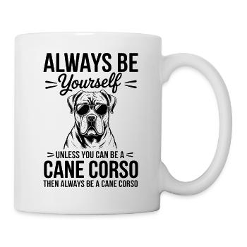 Cane Corso Italiano Spruch Cane Corso Geschenk - Tasse - Weiß - Rechts