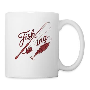 Passion Peach Vintage-Typografie - Tasse - Weiß - Rechts