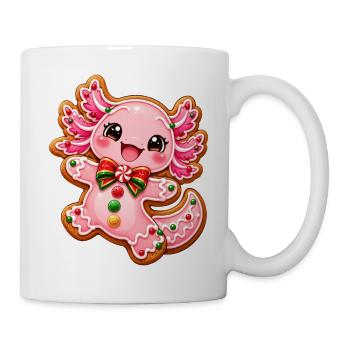 Zuckersüßer Keksdrache Cartoon - Tasse - Weiß - Rechts