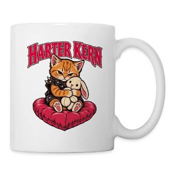 Harter Kern - Tasse - Weiß - Rechts
