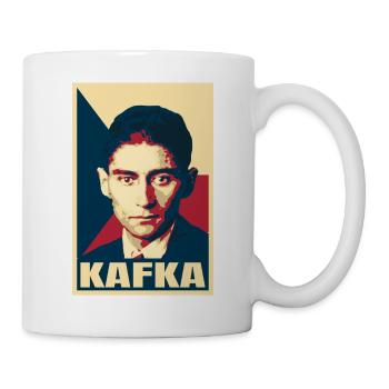 Franz Kafka Schriftsteller Klassische Literaturgeschichte - Tasse - Weiß - Rechts