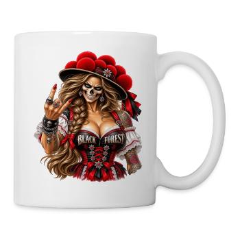 Schwarzwald Ungezähmt - Tasse - Weiß - Rechts