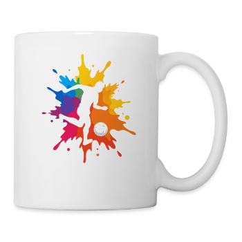 Lustiges Fußball Spruch Motiv Geschenk Fußballer - Tasse - Weiß - Rechts