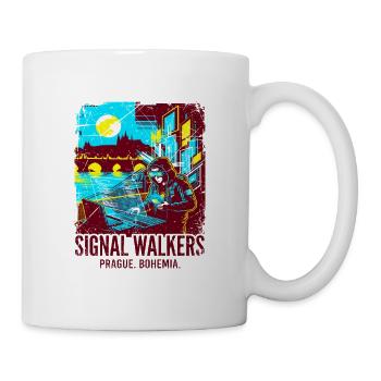 Programmer Signal Walkers Prague Bohemia - Tasse - Weiß - Rechts