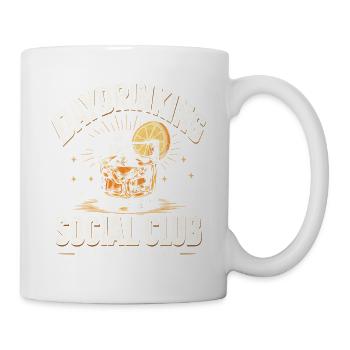 Daydrinking Social Club – Cocktail Retro - Tasse - Weiß - Rechts
