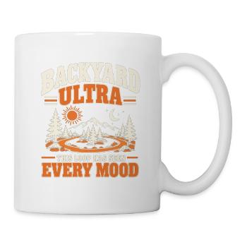 Backyard-ultra-läufer Ultralaufen Ausdauersportler - Tasse - Weiß - Rechts