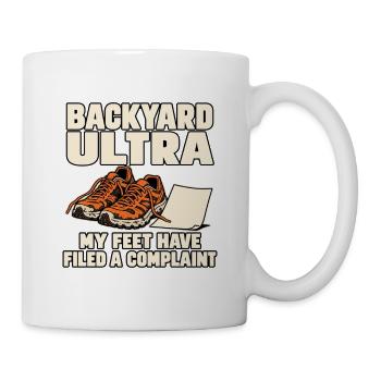 Backyard-ultra-läufer Ultralaufen Ausdauersportler - Tasse - Weiß - Rechts