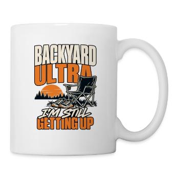 Backyard-ultra-läufer Ultralaufen Ausdauersportler - Tasse - Weiß - Rechts