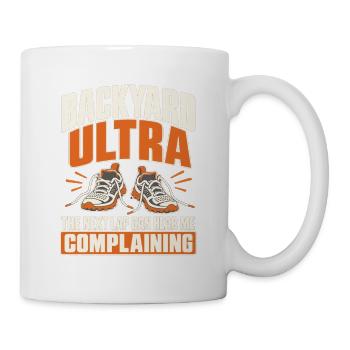Backyard-ultra-läufer Ultralaufen Ausdauersportler - Tasse - Weiß - Rechts