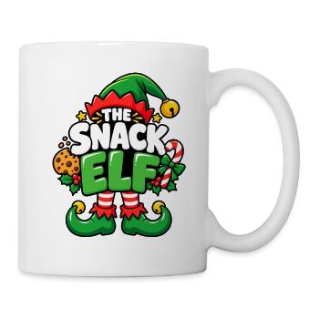 Snack Elf Weihnachtself - Tasse - Weiß - Rechts