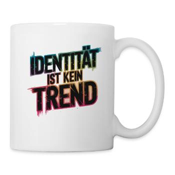 Denkmal Ist Kein Trend Denkmalschutz Kulturerbe - Tasse - Weiß - Rechts