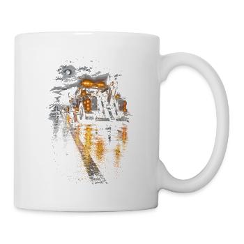 Abschleppfahrer Abschlepper Pannenhelfer - Tasse - Weiß - Rechts