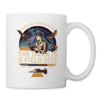 Nächtliche Feldforschung - Tasse - Weiß - Rechts
