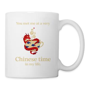 Chinese Time Dragon Teacup - Tasse - Weiß - Rechts
