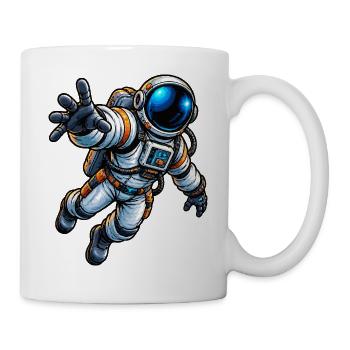 Astronaut Comic - Tasse - Weiß - Rechts