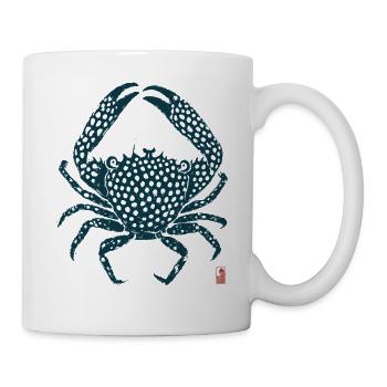 Krabbe Ozean & Meereswelt - Tasse - Weiß - Rechts