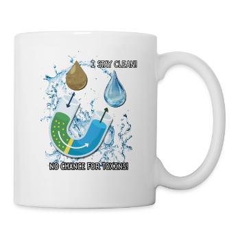 Osmose Fanshirt - Tasse - Weiß - Rechts