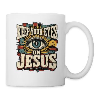 Christlicher Glaube Jesus Geschenk - Tasse - Weiß - Rechts