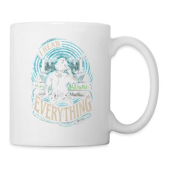Tontechniker Tontechnik I Hear Everything - Tasse - Weiß - Rechts