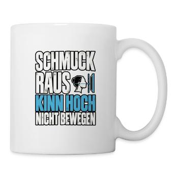 Zahnmedizinische Fachangestellte Röntgen Spruch - Tasse - Weiß - Rechts