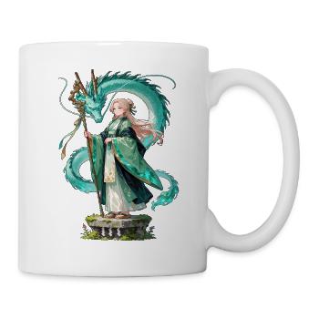 Ryuu Sage – Drachen Magierin Anime Manga - Tasse - Weiß - Rechts