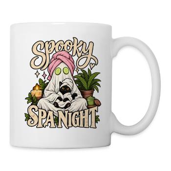 Spooky Spa Night - Tasse - Weiß - Rechts