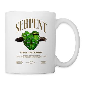 Smaragdbaumboa-Schlangenbesitzer und Reptilienhalter - Tasse - Weiß - Rechts