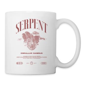 Smaragdbaumboa-Schlangenbesitzer und Reptilienhalter - Tasse - Weiß - Rechts