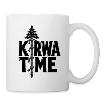 Kirwa Time Kirchweih mit Kirwabaum - Tasse - Weiß - Rechts