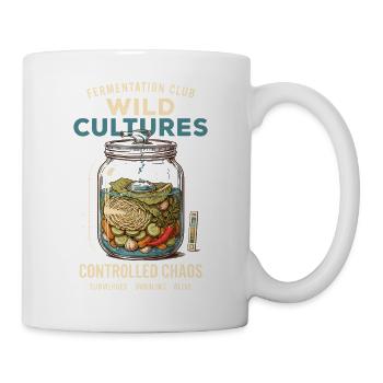 Wilde Kulturen - Tasse - Weiß - Rechts