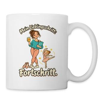 Tanzlehrer Tanzlehrerin Tanzunterricht - Tasse - Weiß - Rechts