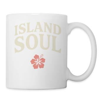 Island Soul - Tasse - Weiß - Rechts