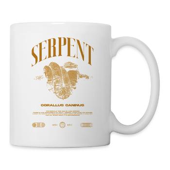 Smaragdbaumboa-Schlangenbesitzer und Reptilienhalter - Tasse - Weiß - Rechts