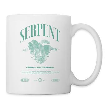 Smaragdbaumboa-Schlangenbesitzer und Reptilienhalter - Tasse - Weiß - Rechts