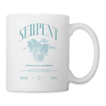 Smaragdbaumboa-Schlangenbesitzer und Reptilienhalter - Tasse - Weiß - Rechts