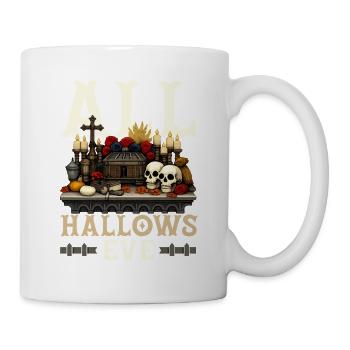 Katholischen Kirche Zu Halloween - Tasse - Weiß - Rechts